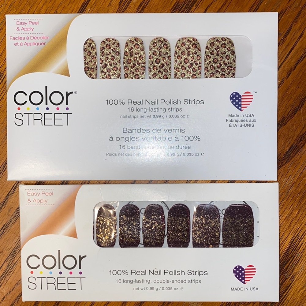 Two Brand New Color Street Sets
